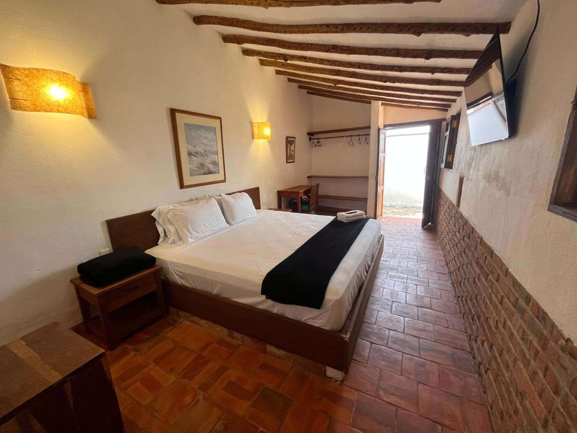 Ecohotel Barichara Bagian luar foto