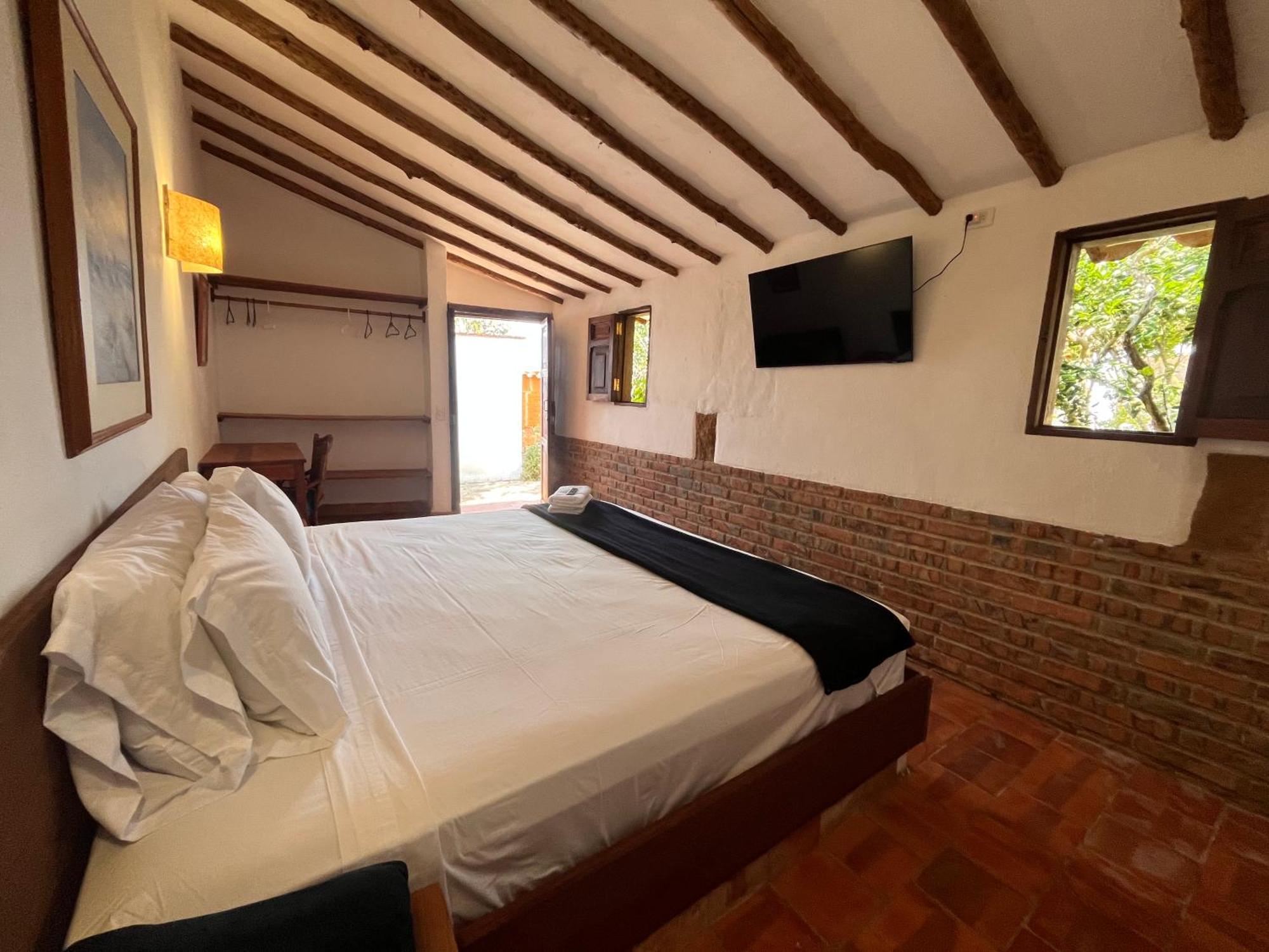 Ecohotel Barichara Bagian luar foto