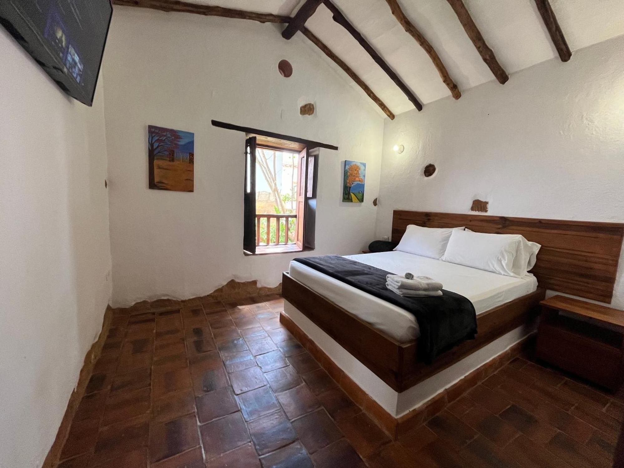 Ecohotel Barichara Bagian luar foto