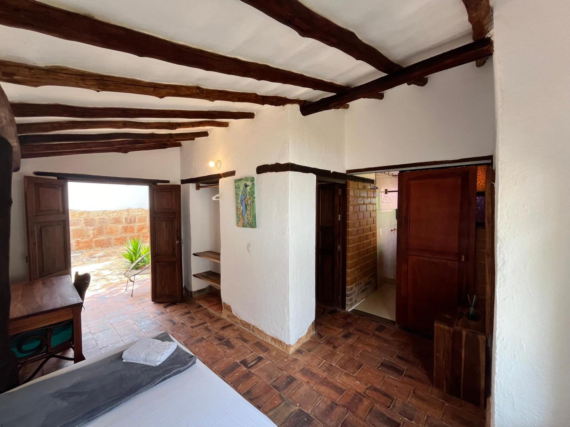 Ecohotel Barichara Bagian luar foto