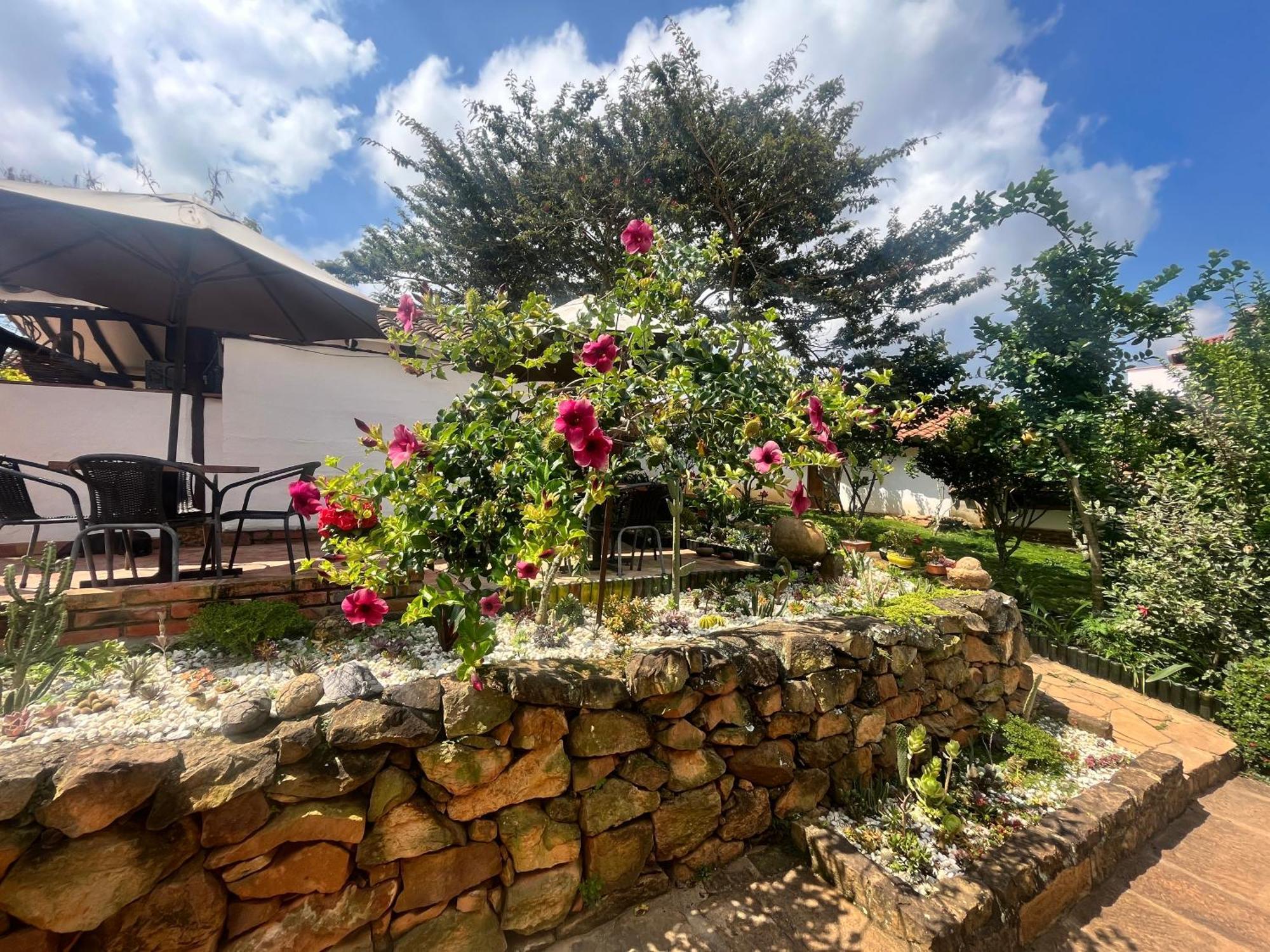 Ecohotel Barichara Bagian luar foto
