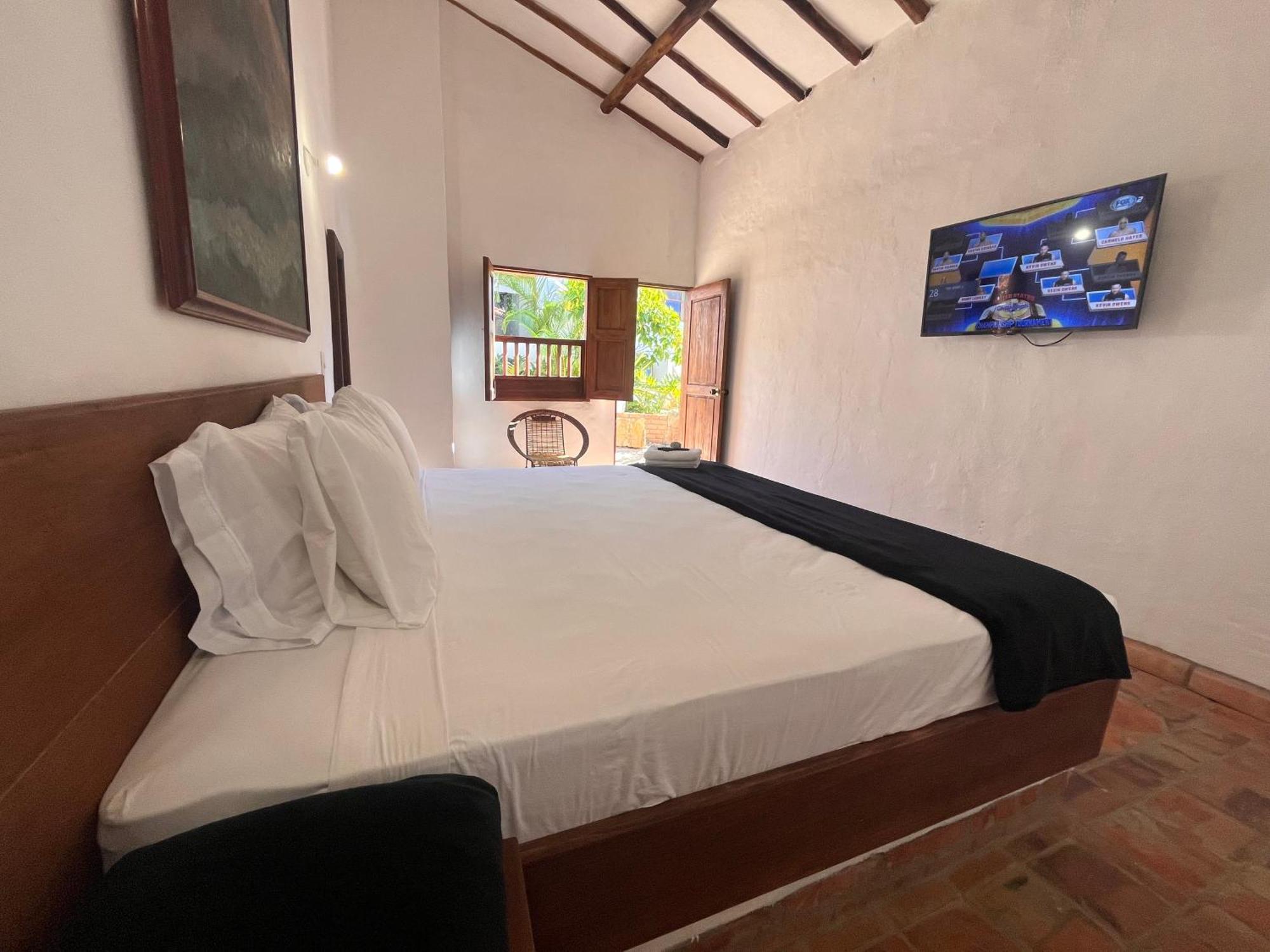 Ecohotel Barichara Bagian luar foto