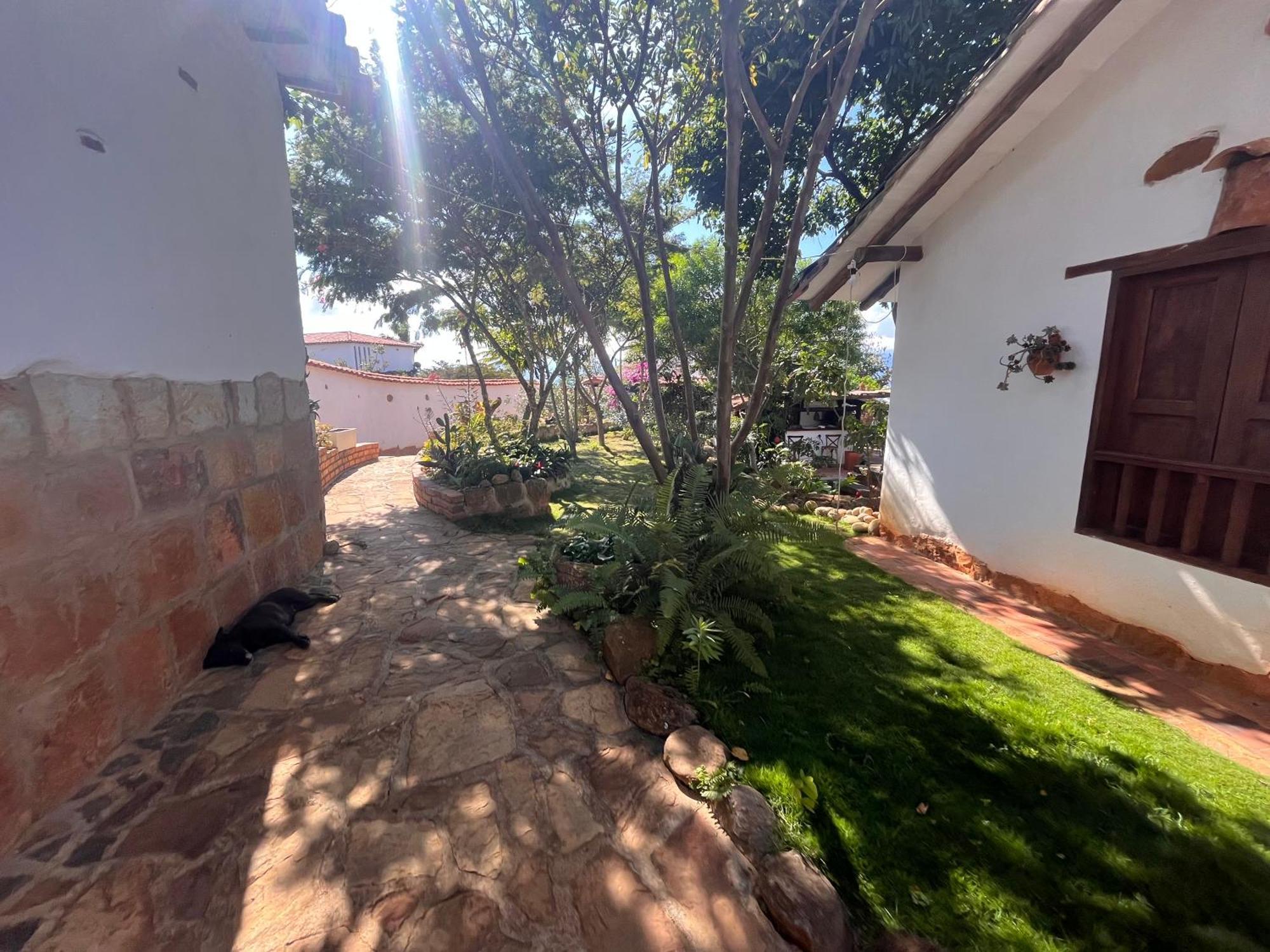 Ecohotel Barichara Bagian luar foto