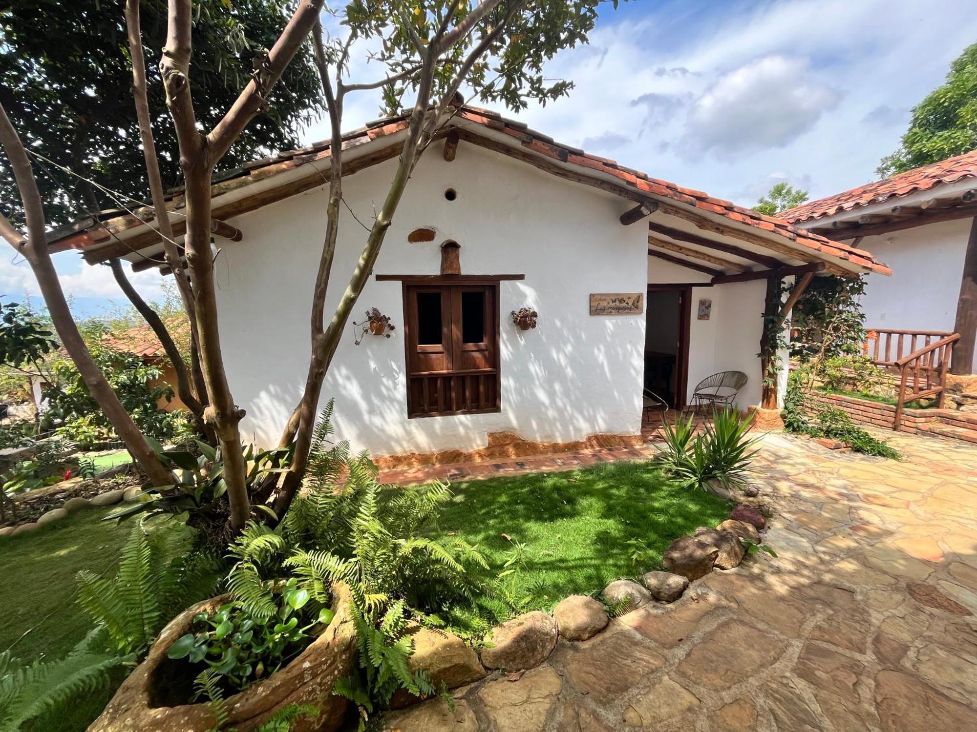 Ecohotel Barichara Bagian luar foto