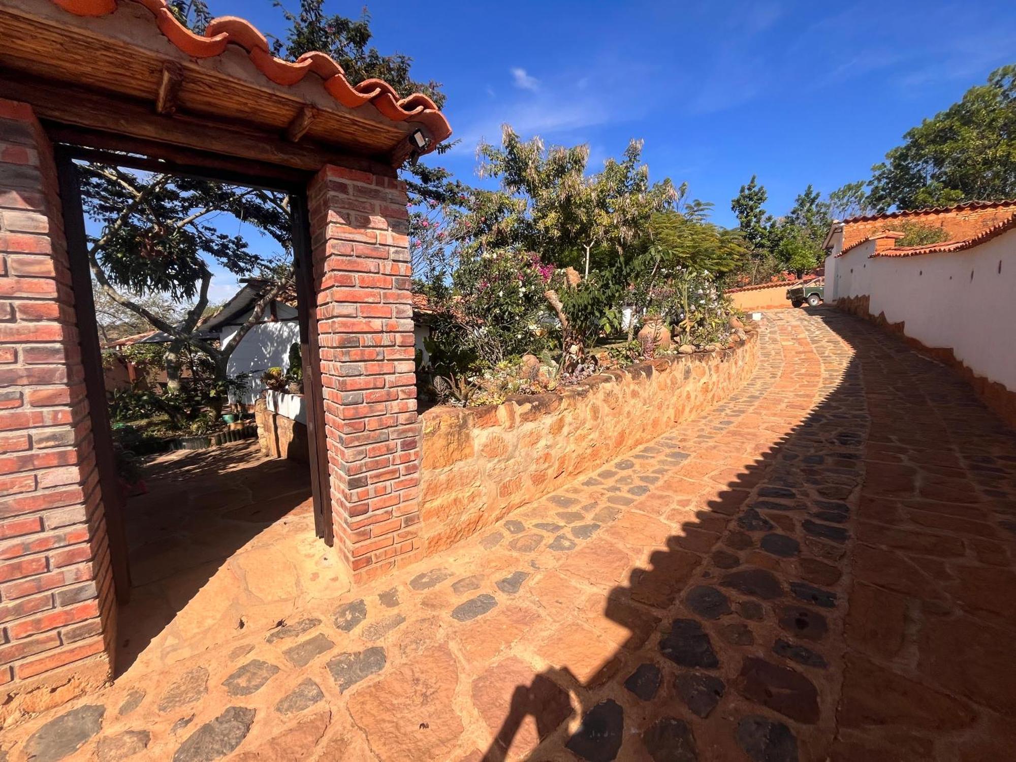 Ecohotel Barichara Bagian luar foto