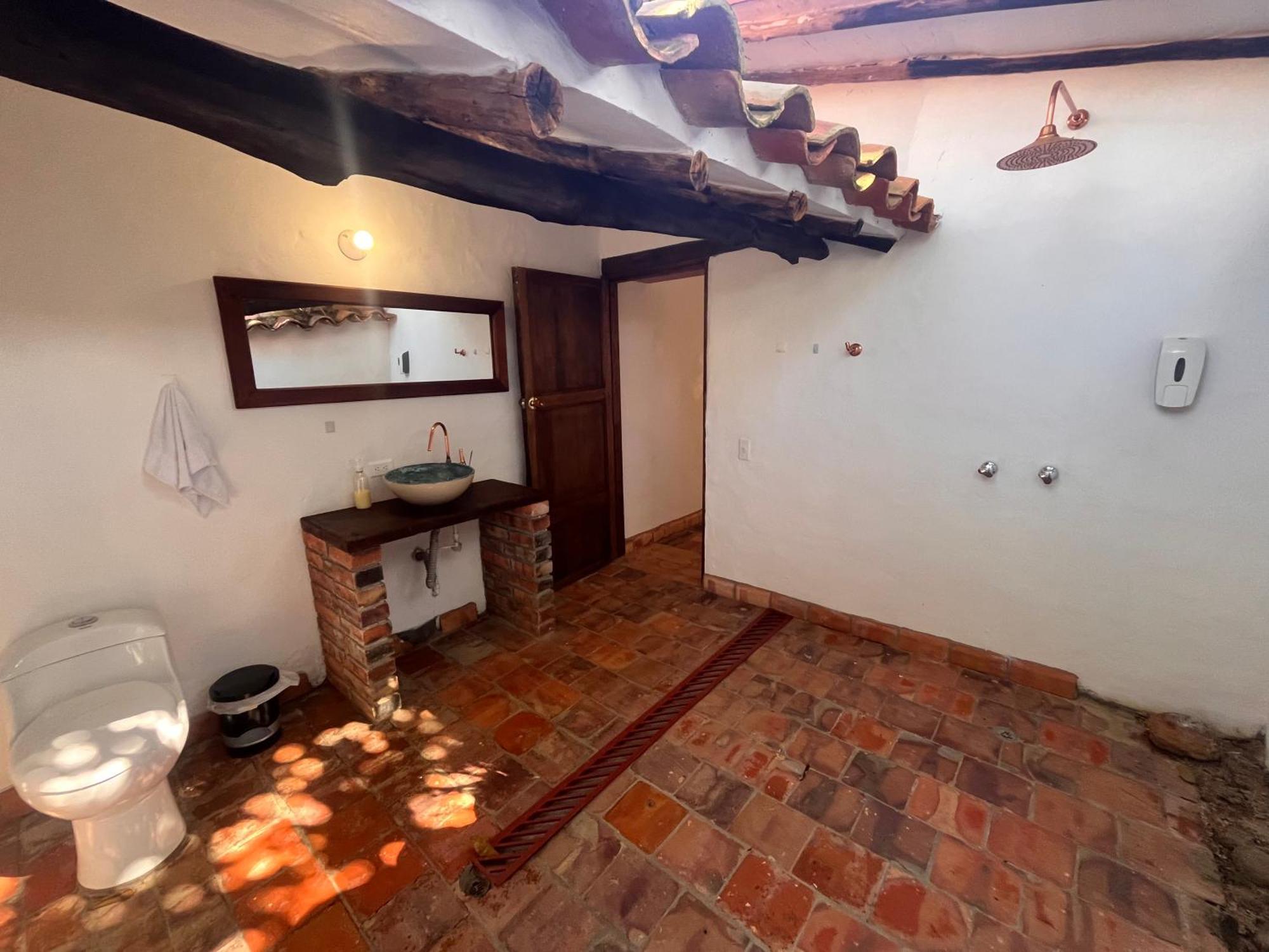 Ecohotel Barichara Bagian luar foto