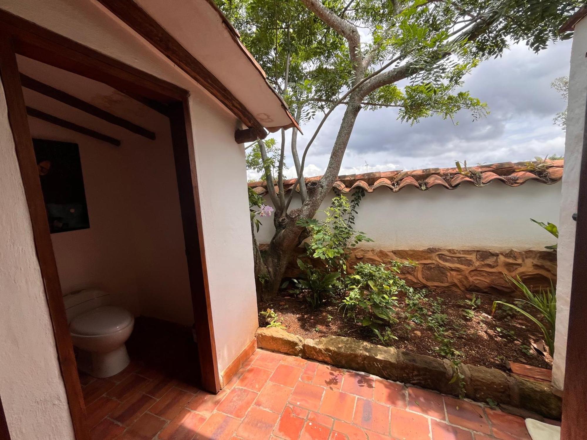 Ecohotel Barichara Bagian luar foto