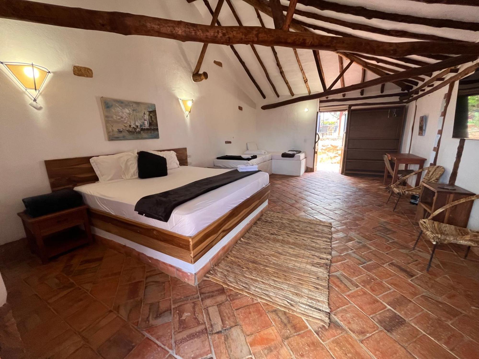 Ecohotel Barichara Bagian luar foto
