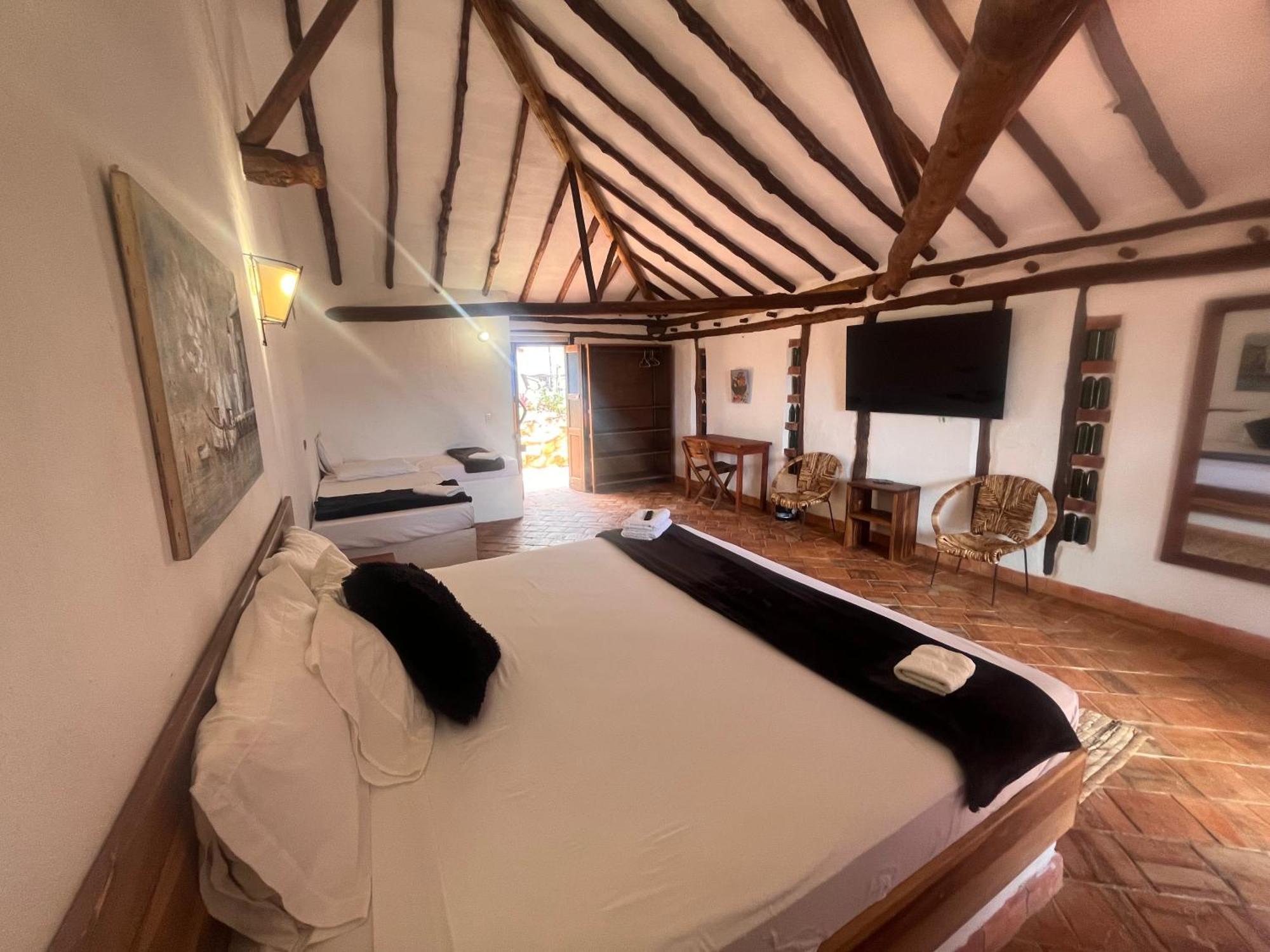 Ecohotel Barichara Bagian luar foto