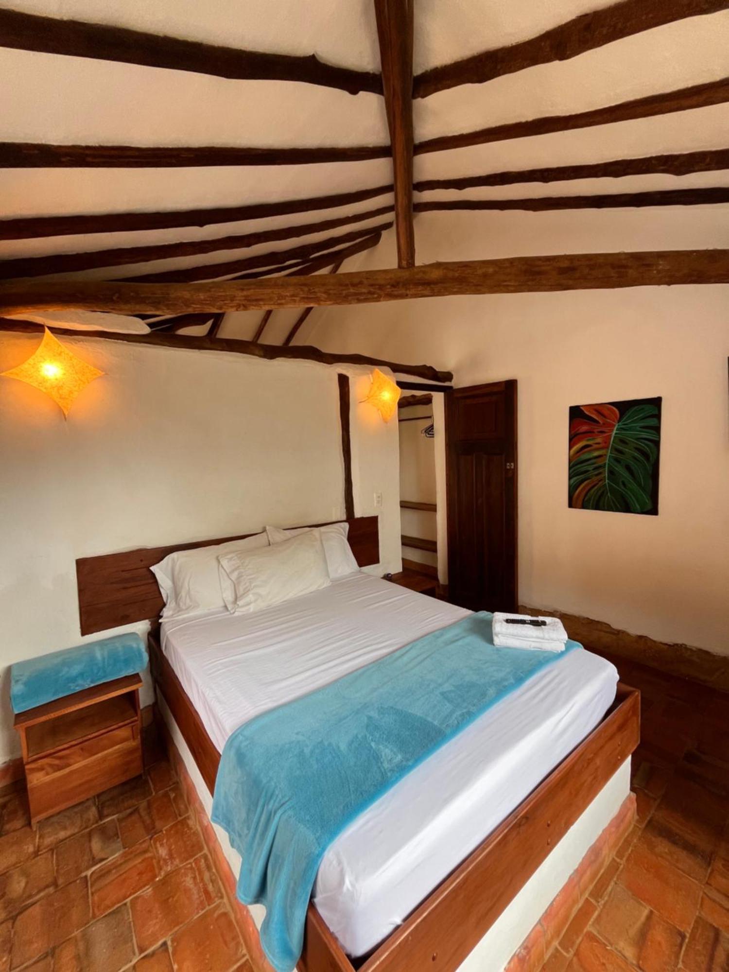 Ecohotel Barichara Bagian luar foto