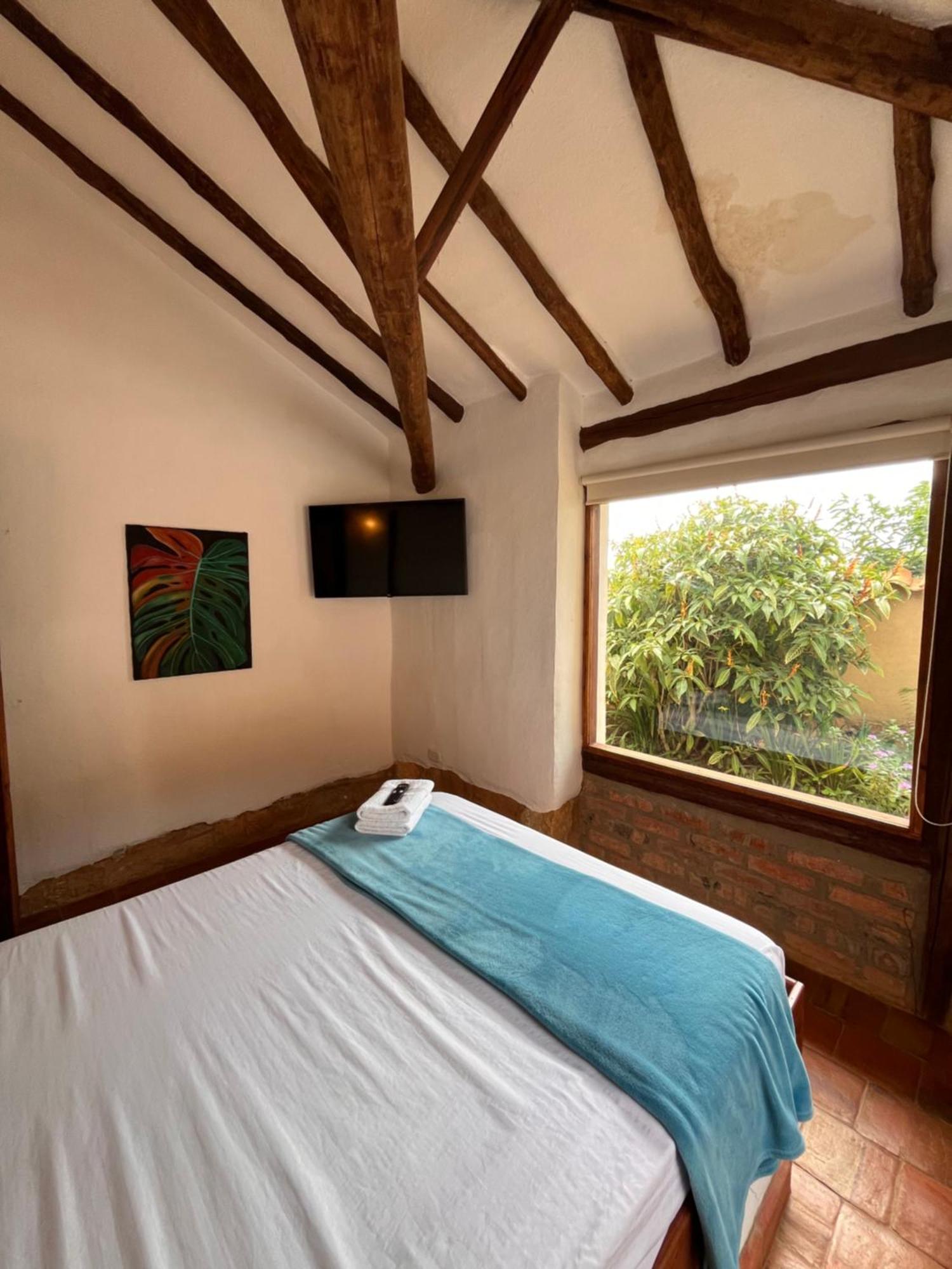 Ecohotel Barichara Bagian luar foto