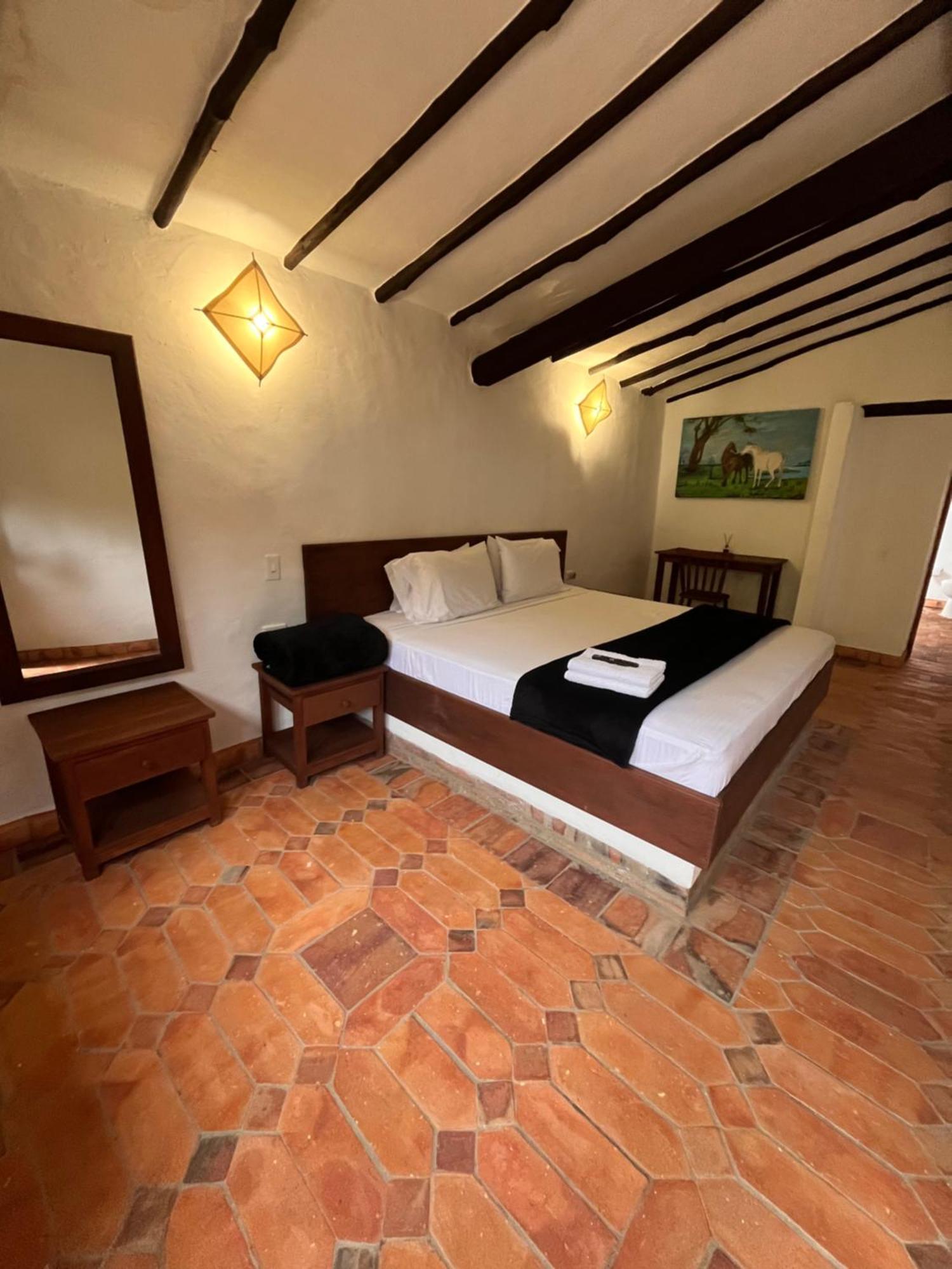 Ecohotel Barichara Bagian luar foto