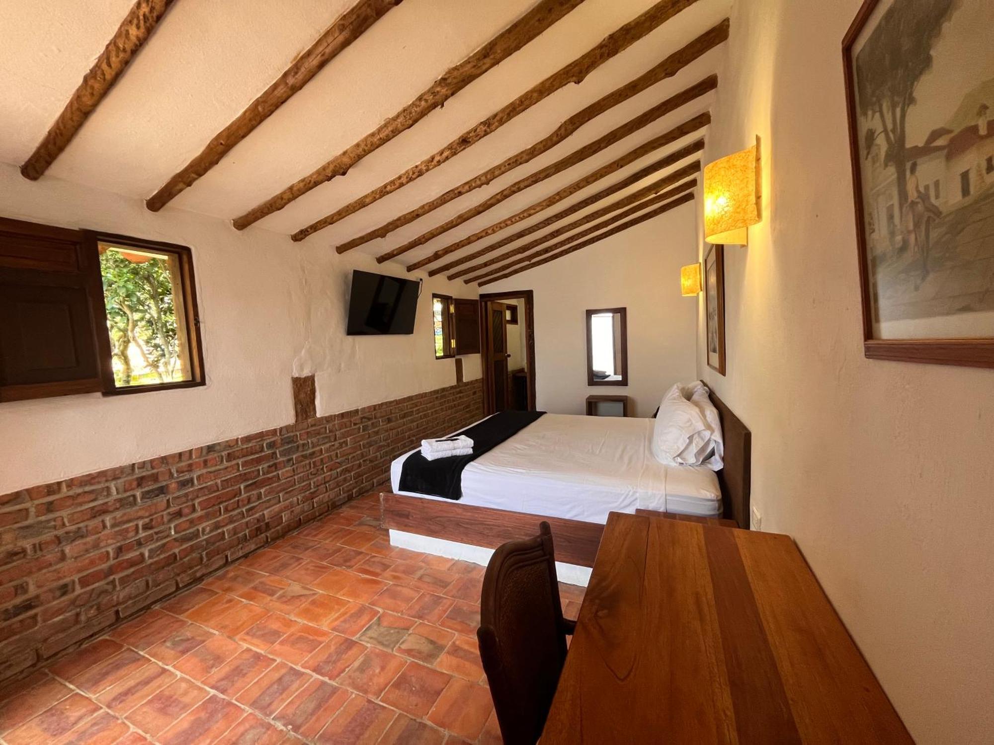 Ecohotel Barichara Bagian luar foto