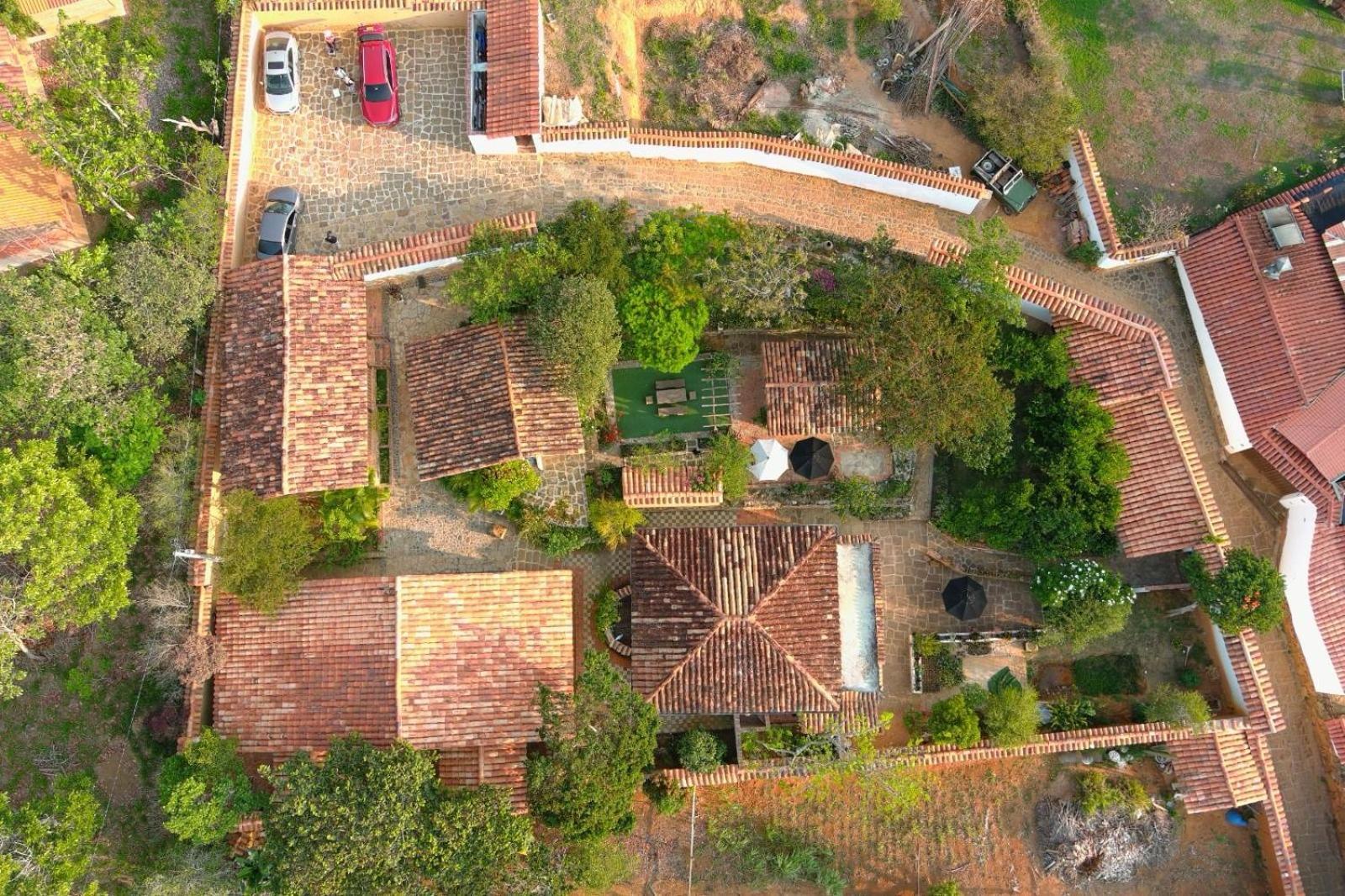 Ecohotel Barichara Bagian luar foto